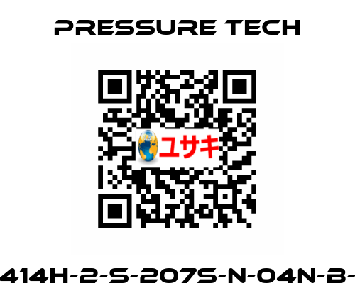 MF414H-2-S-207S-N-04N-B-SV Pressure Tech