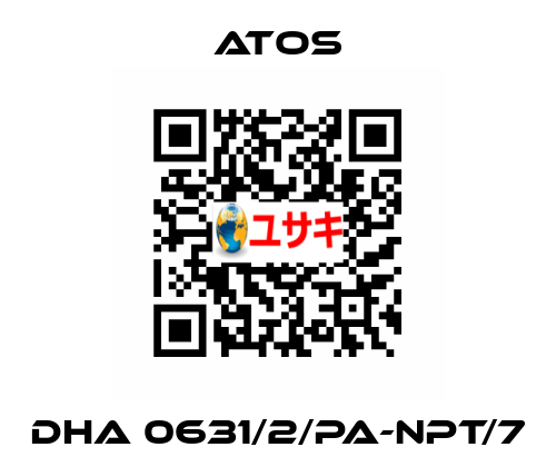 DHA 0631/2/PA-NPT/7 Atos