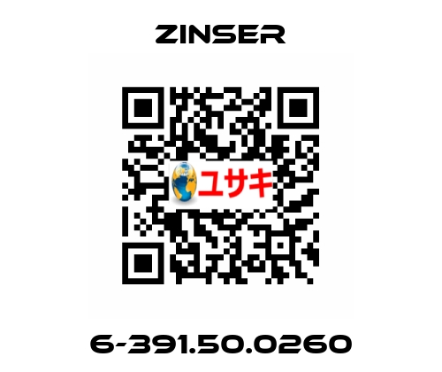 6-391.50.0260 Zinser