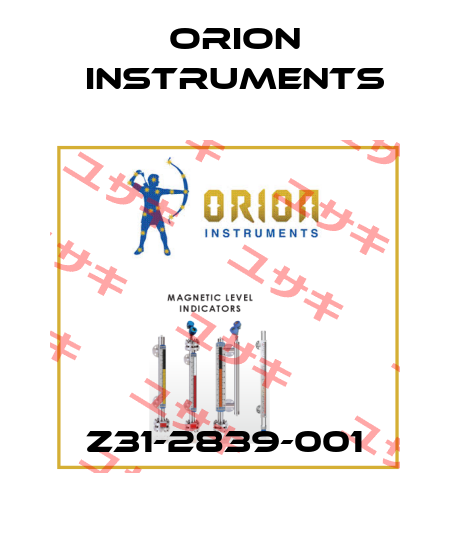 Z31-2839-001 Orion Instruments