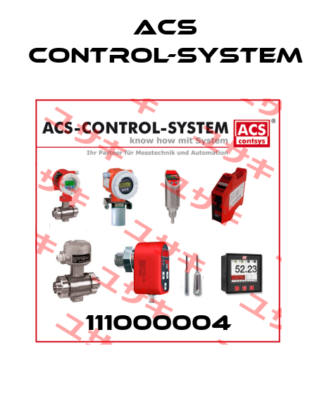 111000004 Acs Control-System