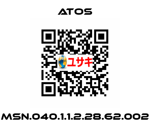 MSN.040.1.1.2.28.62.002 Atos