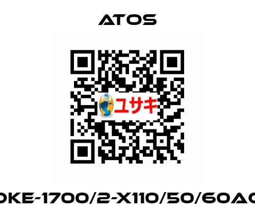 DKE-1700/2-X110/50/60AC Atos