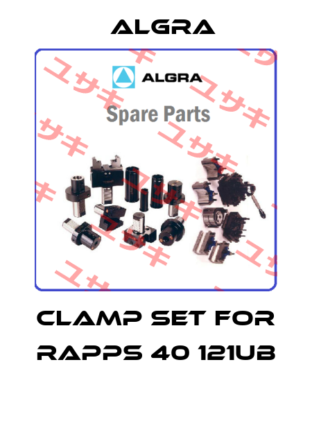 Clamp Set for RAPPS 40 121UB  Algra