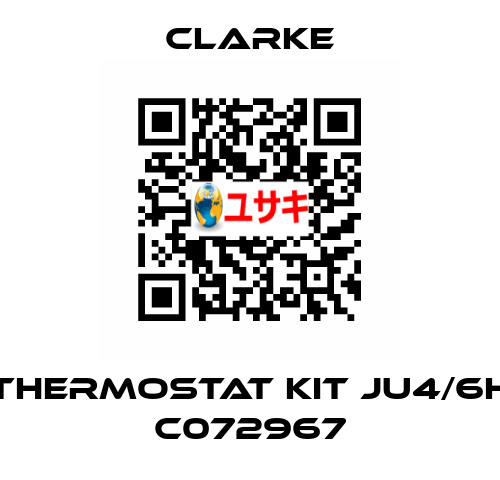 THERMOSTAT KIT JU4/6H C072967 Clarke