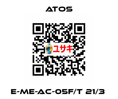 E-ME-AC-05F/t 21/3  Atos