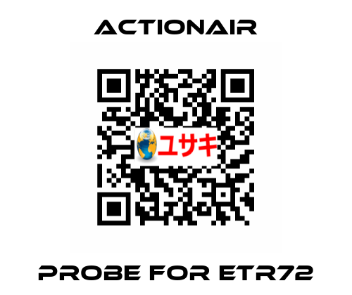 probe for ETR72 Actionair