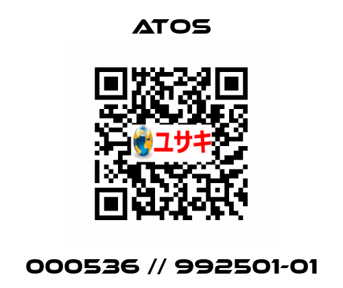 000536 // 992501-01 Atos