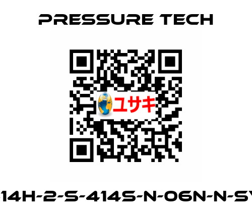 MF414H-2-S-414S-N-06N-N-SV-011 Pressure Tech