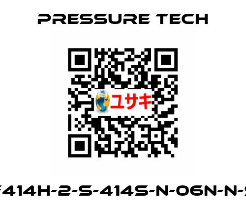 MF414H-2-S-414S-N-06N-N-SV Pressure Tech
