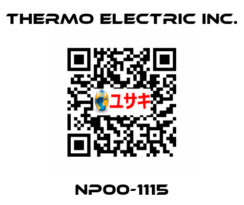 NP00-1115 Thermo Electric Inc.