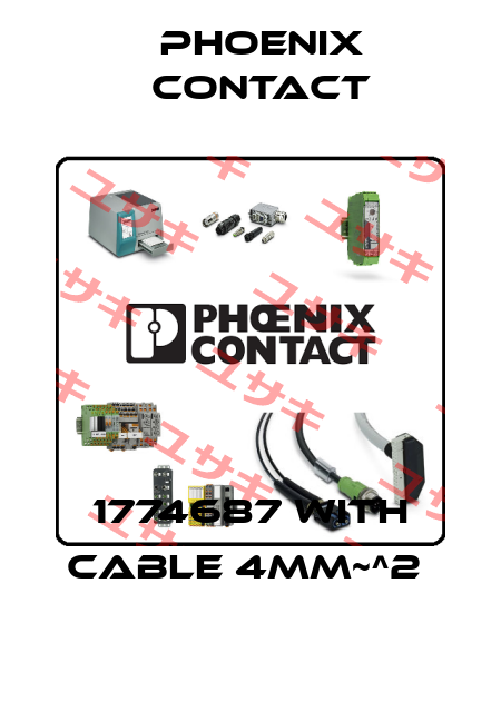 1774687 with cable 4mm~^2  Phoenix Contact