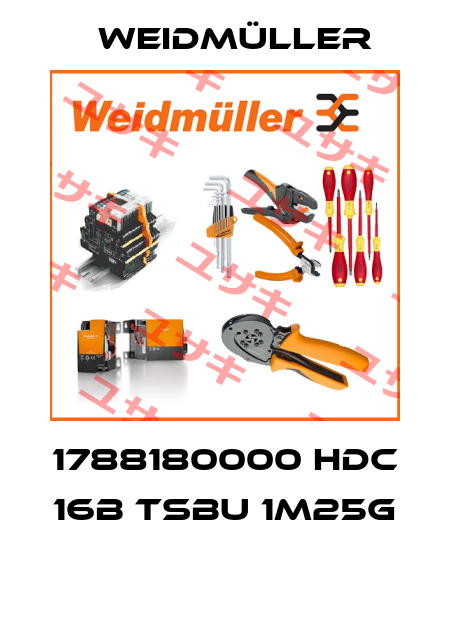 1788180000 HDC 16B TSBU 1M25G  Weidmüller