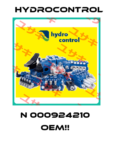 N 000924210  OEM!!  Hydrocontrol