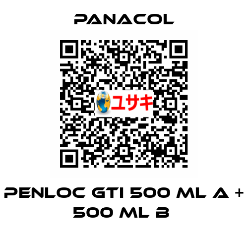 PENLOC GTI 500 ml A + 500 ml B  Panacol
