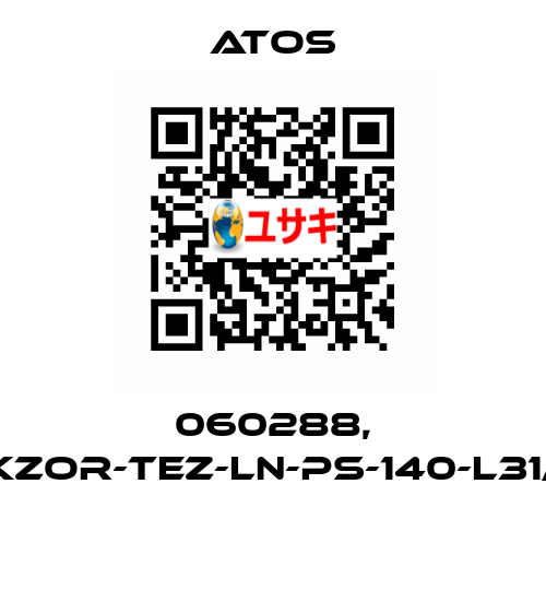 060288, DLKZOR-TEZ-LN-PS-140-L31/BZ   Atos