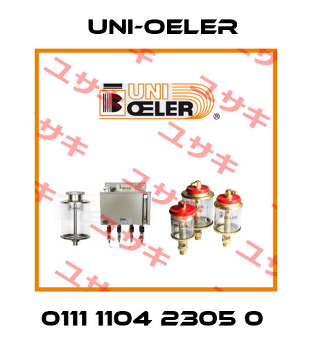 0111 1104 2305 0  Uni-Oeler