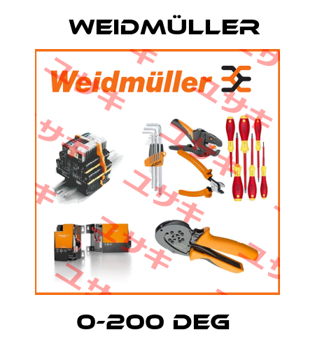0-200 DEG  Weidmüller