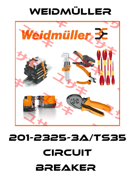 201-2325-3A/TS35 CIRCUIT BREAKER  Weidmüller