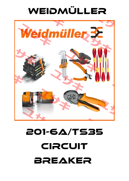 201-6A/TS35 CIRCUIT BREAKER  Weidmüller