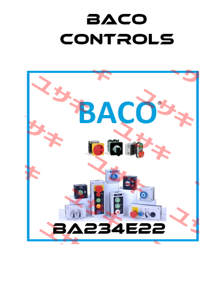 BA234E22  Baco Controls