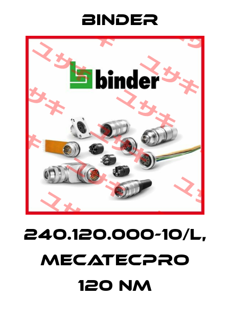 240.120.000-10/L, MecaTecPro 120 Nm Binder