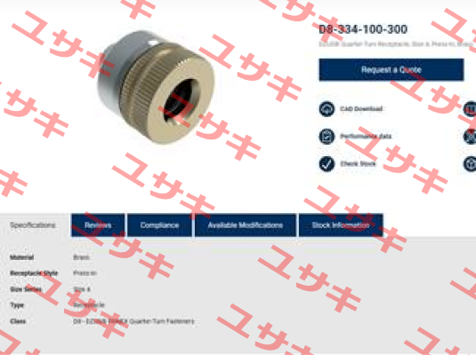 D8-334-100-300 Southco
