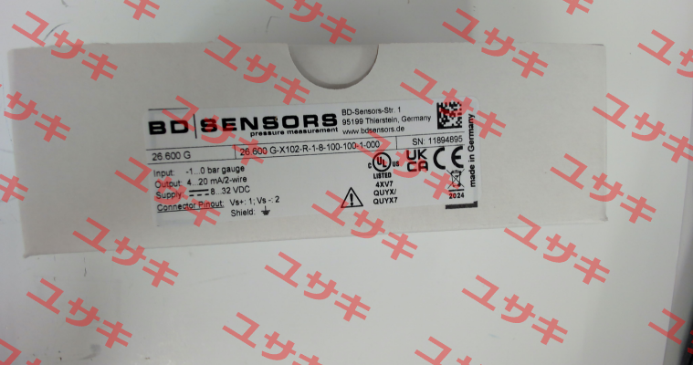 26.600 G-X102-R-1-8-100-1-000 Bd Sensors