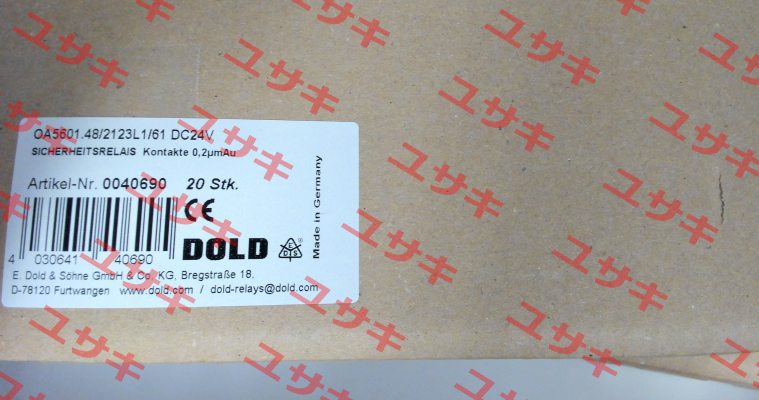 0040690 / OA5601.48/2123L1/61 Dold