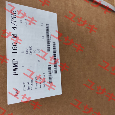 FWMP 160 M 4 / PHE AC Motoren
