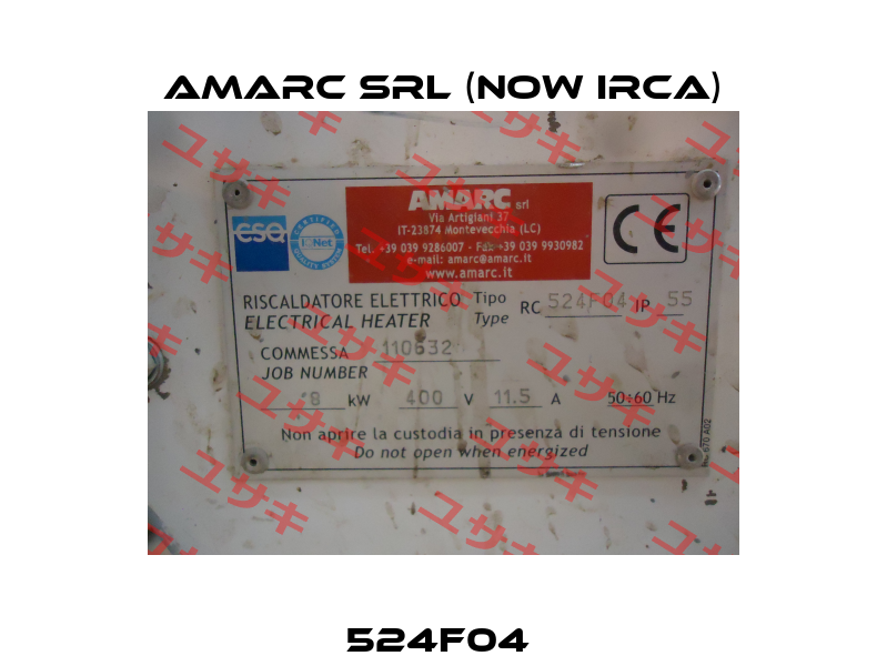 524F04  AMARC SRL (now IRCA)