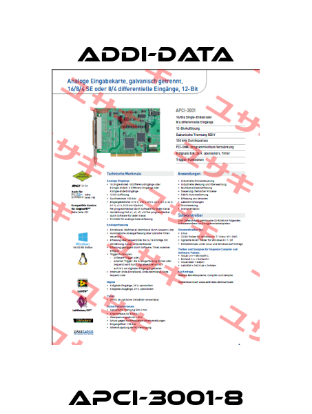 APCI-3001-8 ADDI-DATA