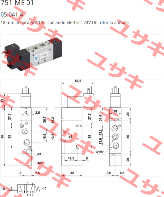 05.041.4 Type 751 ME 01  AZ Pneumatica