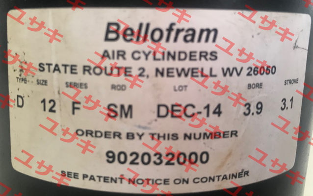 902-032-000 Bellofram