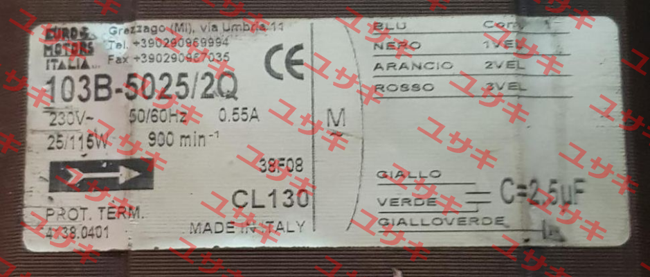 103B-5025/2Q Euro Motors Italia
