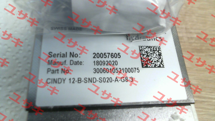 P/N: 300601052100075, Type: CINDY 12-B-SND-S020-A-G8-3 Bucher