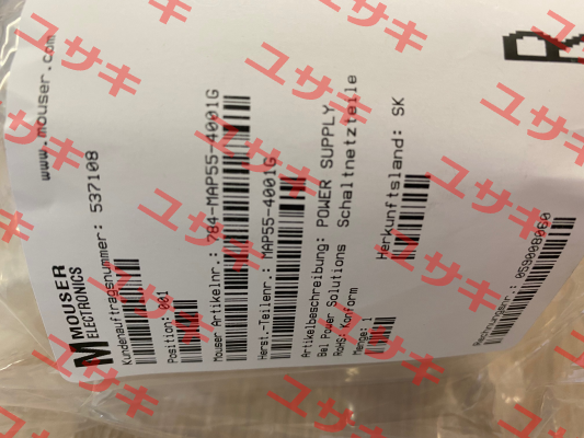 MAP55-4001G Bel Power Solutions