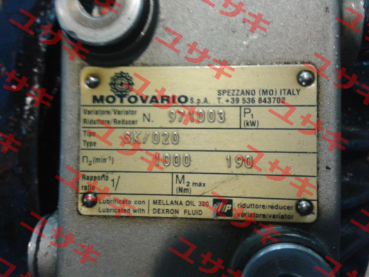 Nr 971003 Motovario