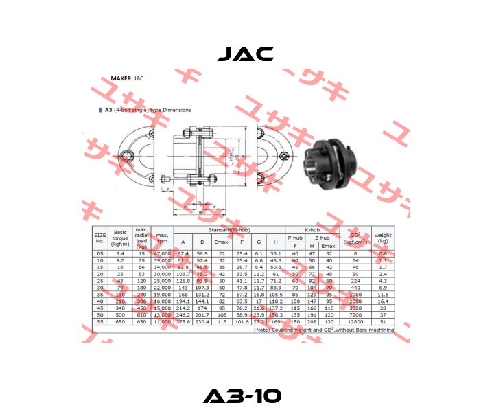 A3-10  Jac