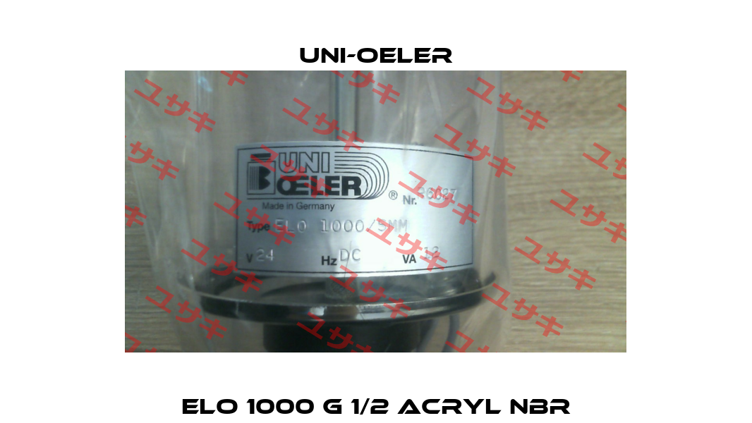 ELO 1000 G 1/2 Acryl NBR Uni-Oeler