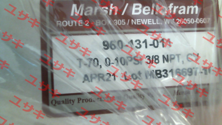 960-131-011 Bellofram