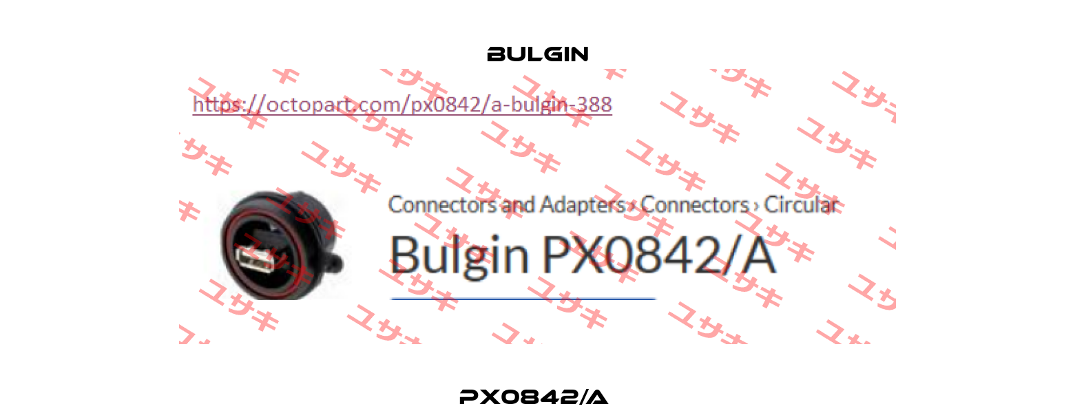 PX0842/A  Bulgin