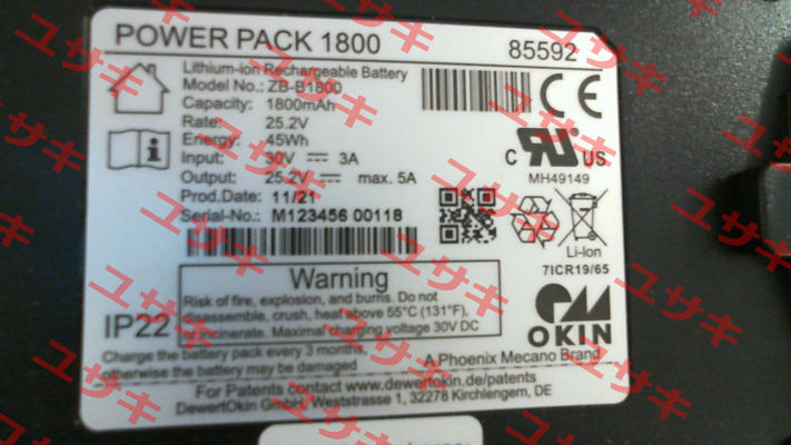 JLDP.11.011.000 //  Power Pack 1800 Okin
