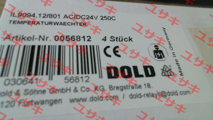 0056812 // IL9094.12/801 Dold