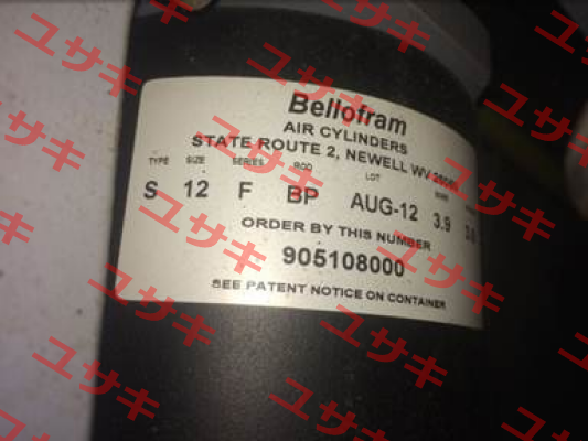 905-108-000 Bellofram