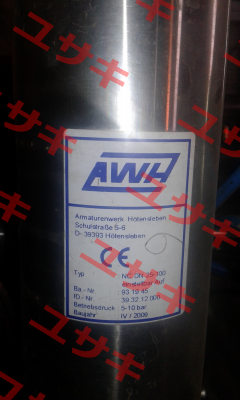 Nr. 392512000 Type DN 25-100 Awh
